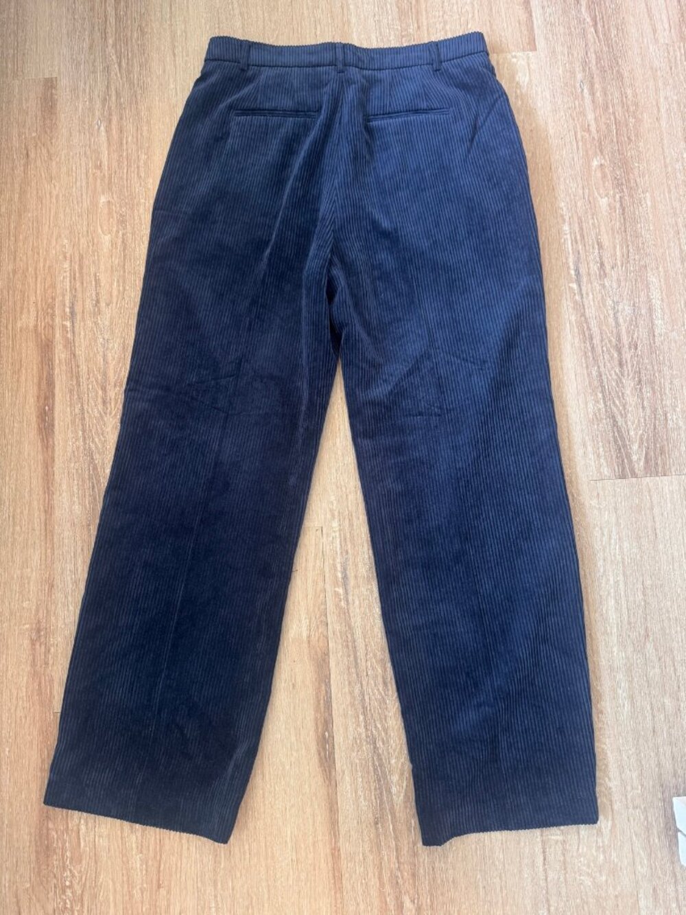 Scotch & Soda Navy Corduroy Wide Leg Pants Size L Like New
